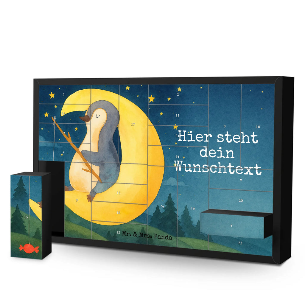  Penguin moon Design Penguin, North Pole, Winter, Penguins, saying, sleep, insomnia, falling asleep, bedroom, night's rest, penguins, guest room