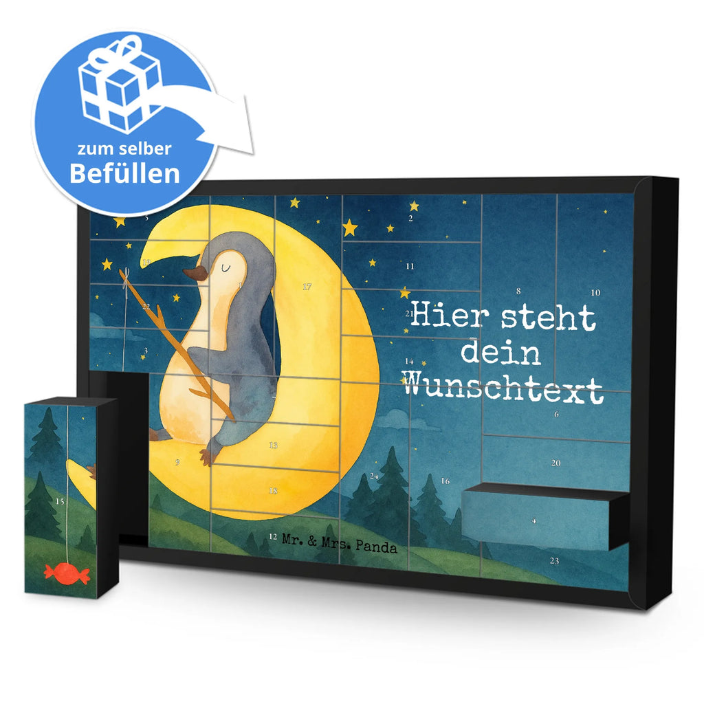  Penguin moon Design Penguin, North Pole, Winter, Penguins, saying, sleep, insomnia, falling asleep, bedroom, night's rest, penguins, guest room