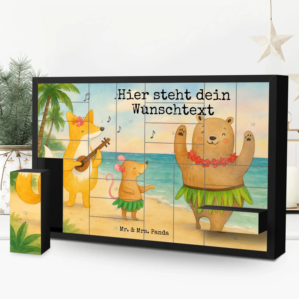 Personalisierter Befüllbarer Adventskalender Waldtiere Aloha Design Befüllbarer Adventskalender, Adventskalender Zum Selbst Befüllen, Lustige Sprüche, Tiere, Tiermotive, Gute Laune, Wald, Lachen, Aloha, Musik, Tanzen, Leben, Waldtiere, Bär, Hase, Igel
