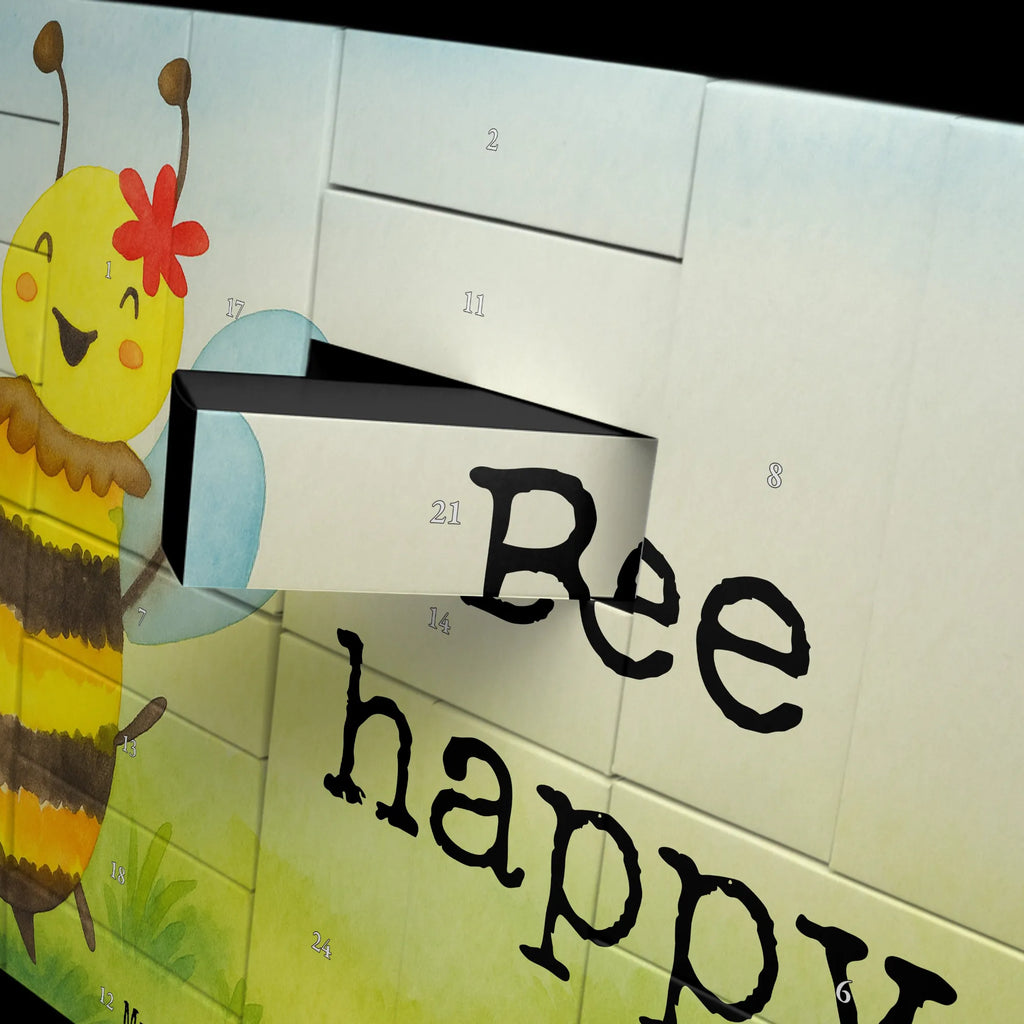 Fillable advent calendar bee happy Design wasp, bumblebee