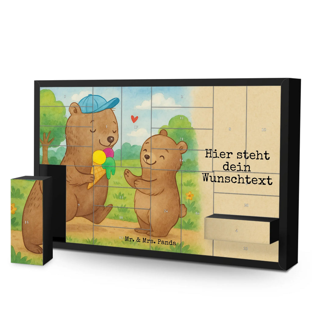 Personalisierter Befüllbarer Adventskalender Bären Papa Design Adventskalender Zum Selbst Befüllen, Befüllbarer Adventskalender, Vatertag Geschenk, Papa Geschenke, Vater Geburtstag, Papa Geschenk, Vater Geschenk, Papi Geschenk, Vatertag