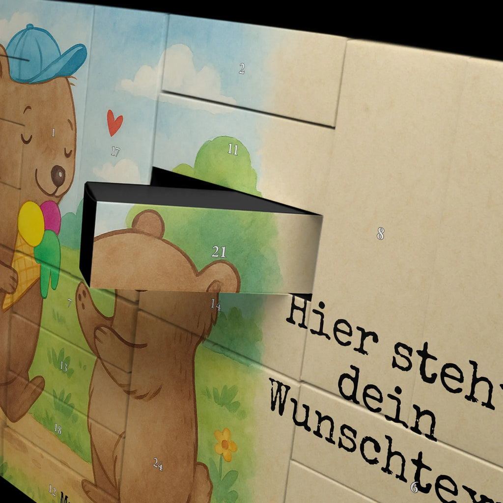 Personalisierter Befüllbarer Adventskalender Bären Papa Design Adventskalender Zum Selbst Befüllen, Befüllbarer Adventskalender, Vatertag Geschenk, Papa Geschenke, Vater Geburtstag, Papa Geschenk, Vater Geschenk, Papi Geschenk, Vatertag