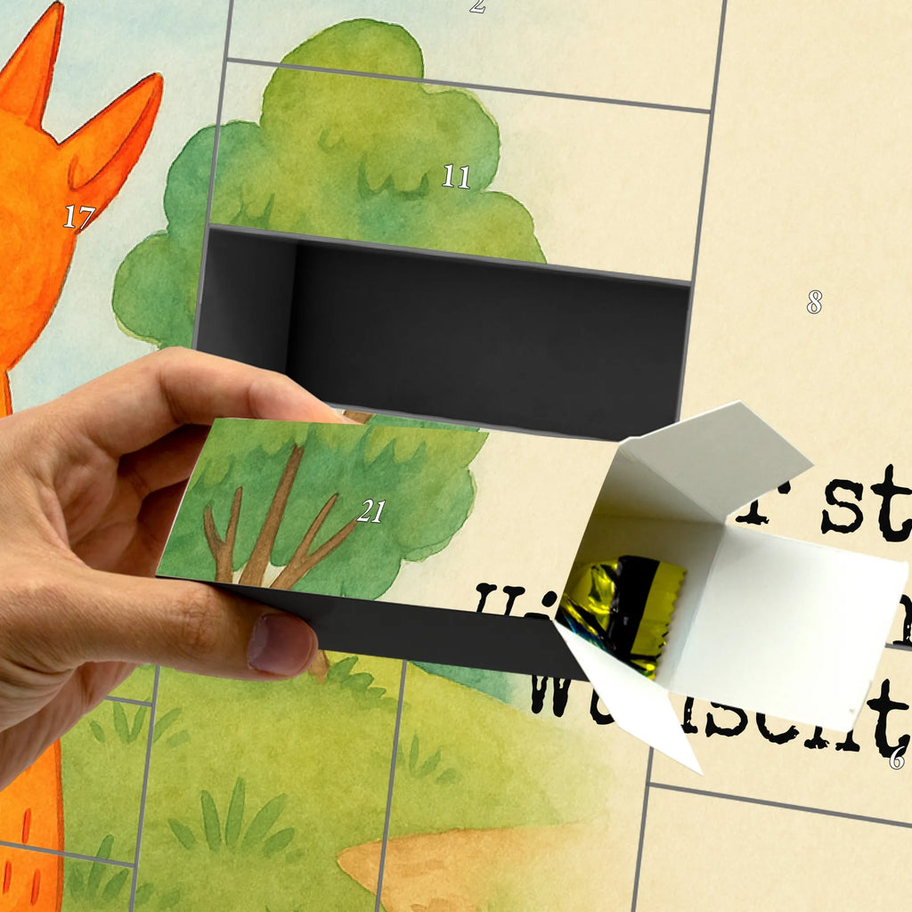 Personalisierter Befüllbarer Adventskalender Fuchs Gitarre Design Befüllbarer Adventskalender, Adventskalender Zum Selbst Befüllen, Fuchs, Gitarre, Sängerin, Geschenk Musiker, Füchse, Musikerin, Musik Spruch, Sänger