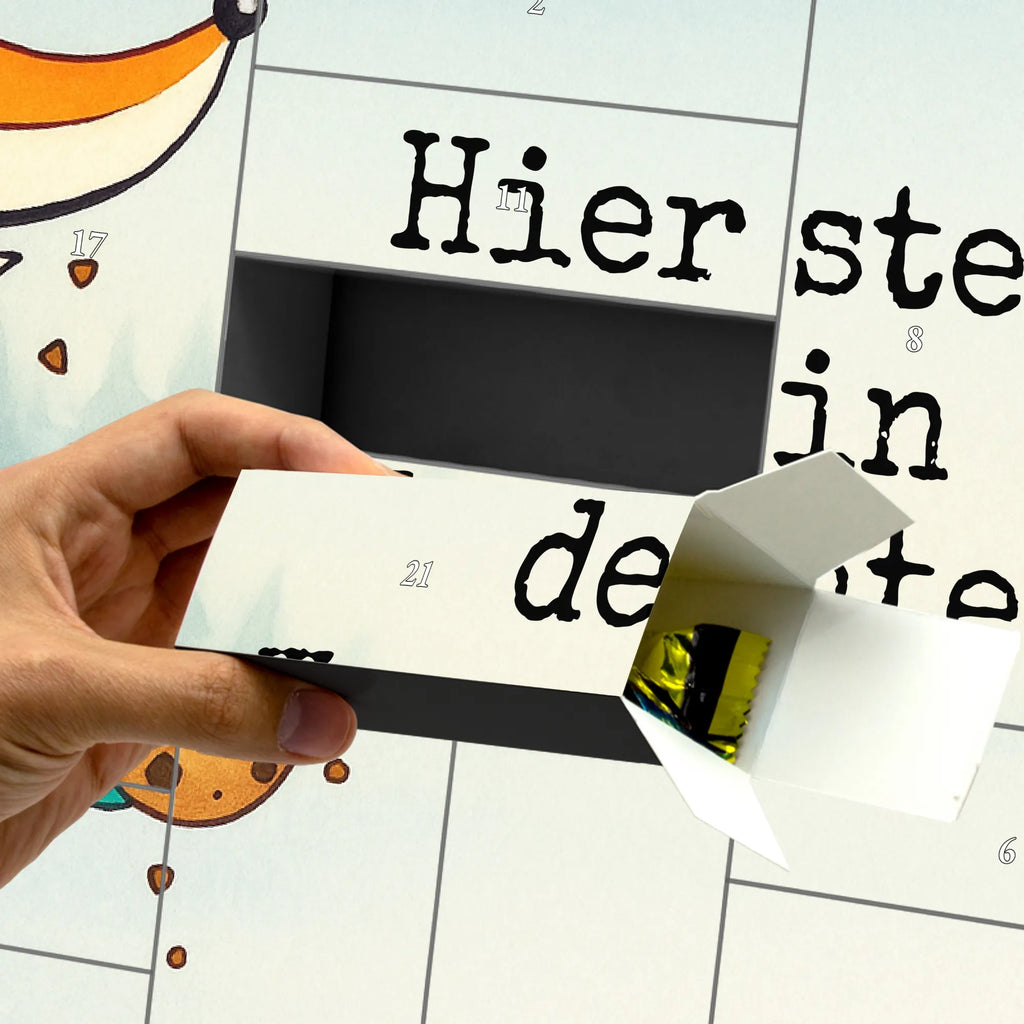 Personalisierter Befüllbarer Adventskalender Fuchs Keks Design Adventskalender Zum Selbst Befüllen, Befüllbarer Adventskalender, Fuchs, Plätzchen, Füchse, Weihnachtszeit, Liebe, Backen Spruch, Kekse, Winter, Küche Deko