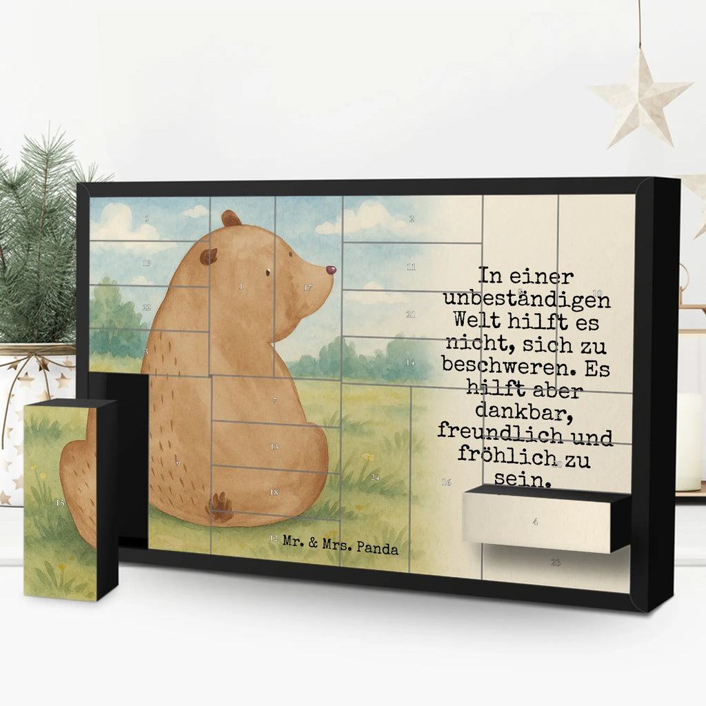 Fillable advent calendar bear shoulder look Design Advent calendar, self filling, Advent calendar men, Advent calendar women, Advent calendar 2020, bear, teddy, teddy bear, cuddly toy, wisdom, self-esteem, motivation, bear love, bears, world view