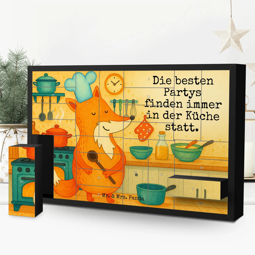 Fillable advent calendar Fox A cook Design self filling, Advent calendar 2020, Advent calendar men, Advent calendar, Advent calendar women, fox, foxes, forest wildlife, clever as a fox, animal lover, Kitchen slogan, Baker, Kitchen decoration, Slogan funny, Fox, Chefs, funny, Cook gift, Party slogan