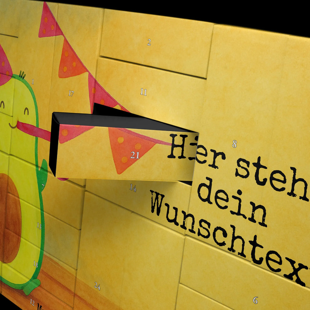 Personalisierter Befüllbarer Adventskalender Avocado Geburtstag Design Befüllbarer Adventskalender, Adventskalender Zum Selbst Befüllen, Avocado, Veggie, Vegan, Gesund