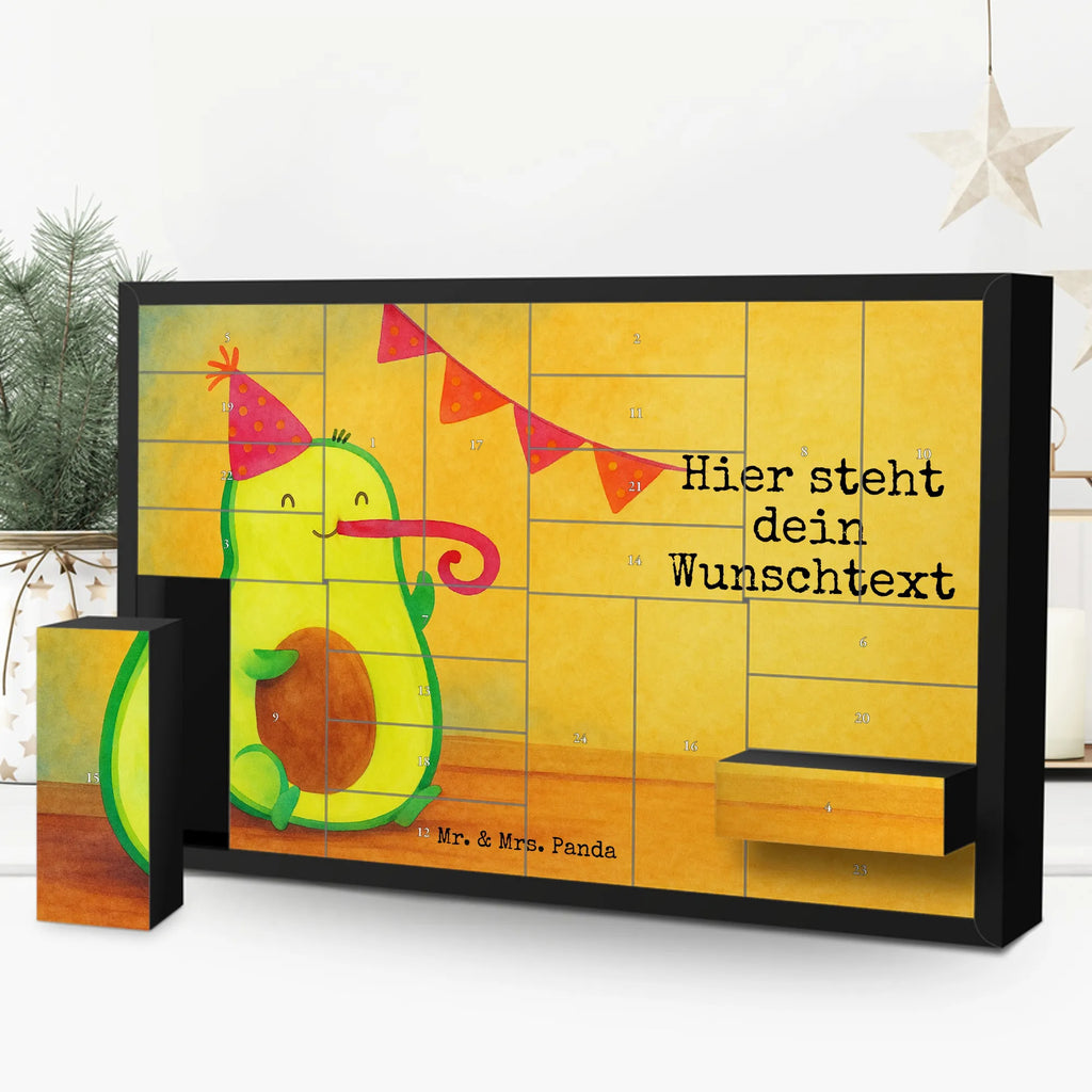 Personalisierter Befüllbarer Adventskalender Avocado Geburtstag Design Befüllbarer Adventskalender, Adventskalender Zum Selbst Befüllen, Avocado, Veggie, Vegan, Gesund