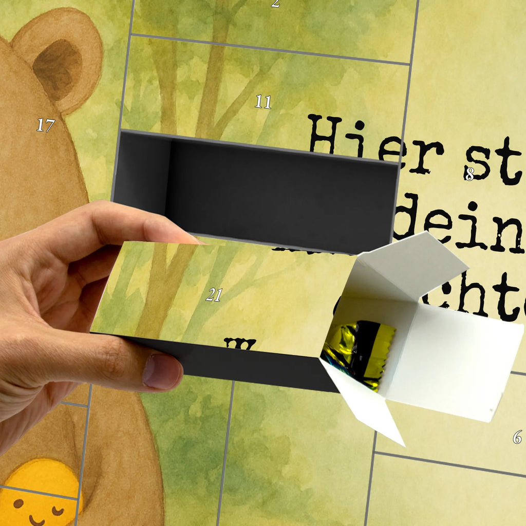 Personalisierter Befüllbarer Adventskalender Bär Gefühl Design Befüllbarer Adventskalender, Adventskalender Zum Selbst Befüllen, Teddy, Bär, Teddybär, Durchgedreht, Verrückt, Wahnsinn