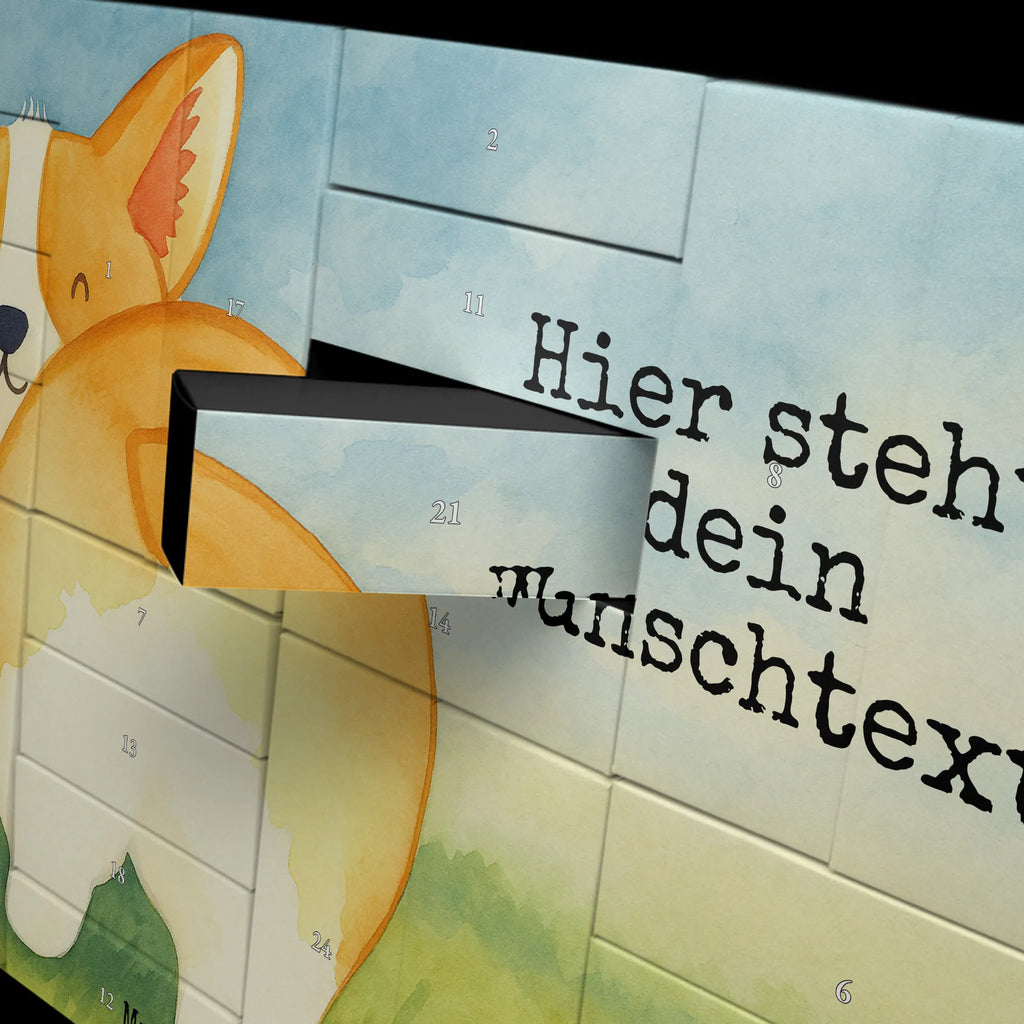 Personalisierter Befüllbarer Adventskalender Corgi Po Design Adventskalender Zum Selbst Befüllen, Befüllbarer Adventskalender, Sprüche, Hund, Hunderasse, Hundebesitzer, Hundemotiv, Haustier, Tierliebhaber, Hundeliebe, Spruch, Corgie, Selbstliebe, Motivation