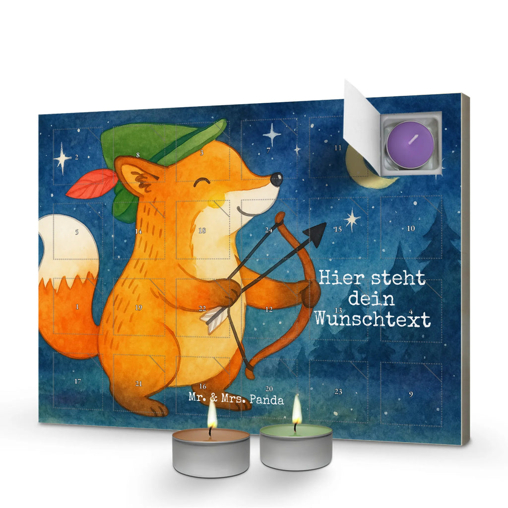 Personalisierter Duftkerzen Adventskalender Schütze Astrologie Design Personalisierter Duftkerzen Adventskalender, Sternzeichen, Tierkreiszeichen, Horoskop, Astrologie, Aszendent, Geschenkidee, Schütze, Geburtstagsgeschenk