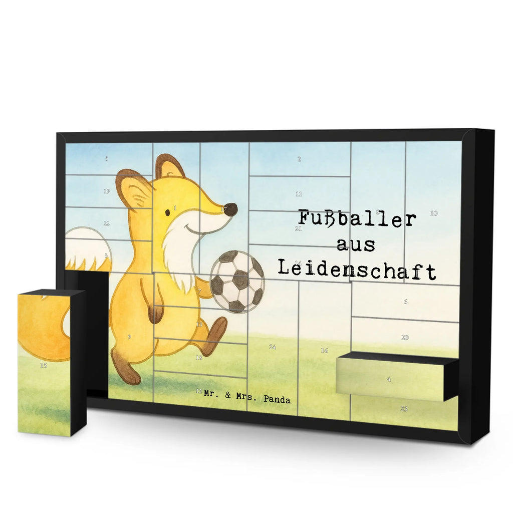 Fillable advent calendar soccer player Passion Design gift, sayings, gift idea, best, farewell gift, passing exam, anniversary, retirement, promotion, job start, profession