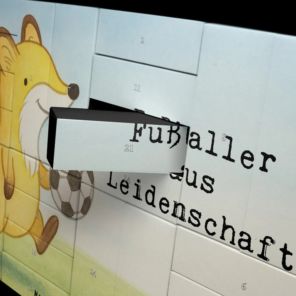 Fillable advent calendar soccer player Passion Design gift, sayings, gift idea, best, farewell gift, passing exam, anniversary, retirement, promotion, job start, profession