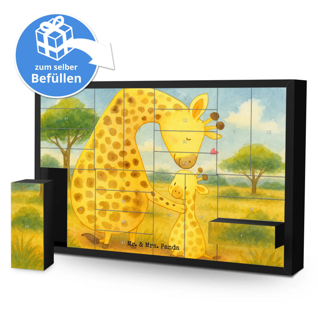 Fillable advent calendar giraffe child Design Advent calendar women, Advent calendar 2020, Advent calendar, self filling, Advent calendar men, Africa, mum, favourite person, mother, daughter, giraffe, child, son