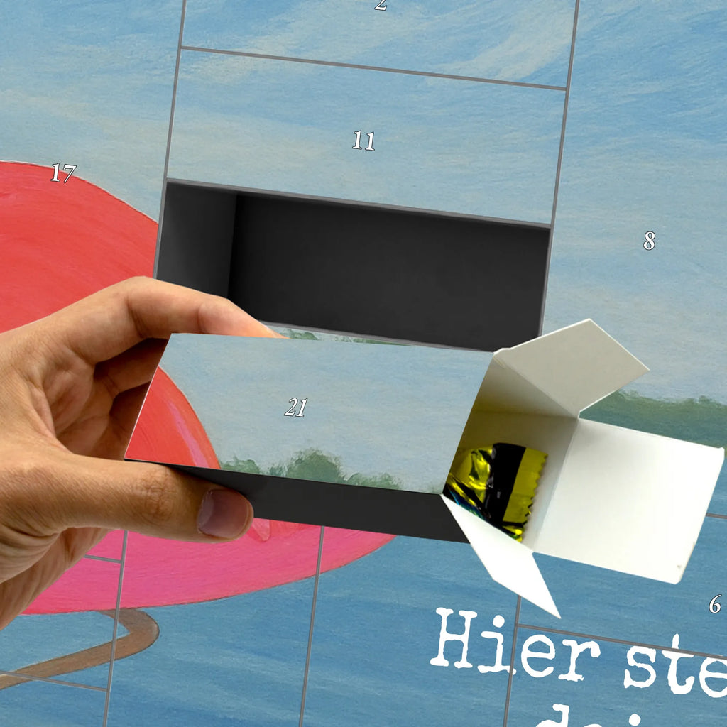 Personalisierter Befüllbarer Adventskalender Flamingo Classic Design Adventskalender Zum Selbst Befüllen, Befüllbarer Adventskalender, Flamingo, Freundin, Freundinnen, Sohn, für Mich, Ich, Geschwister, Außenseiter, Stolz, Selbstliebe, Einzigartig, Tochter, Spruch