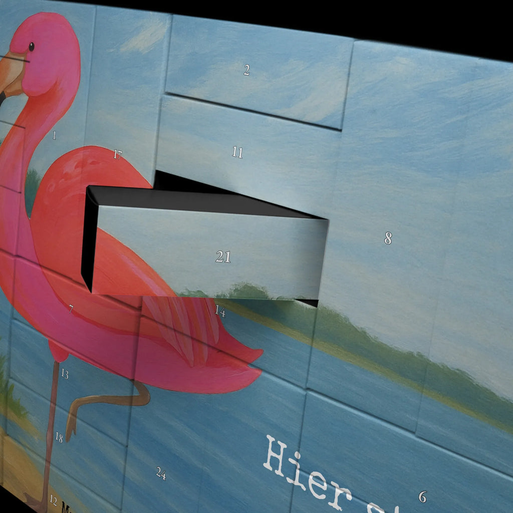 Personalisierter Befüllbarer Adventskalender Flamingo Classic Design Adventskalender Zum Selbst Befüllen, Befüllbarer Adventskalender, Flamingo, Freundin, Freundinnen, Sohn, für Mich, Ich, Geschwister, Außenseiter, Stolz, Selbstliebe, Einzigartig, Tochter, Spruch