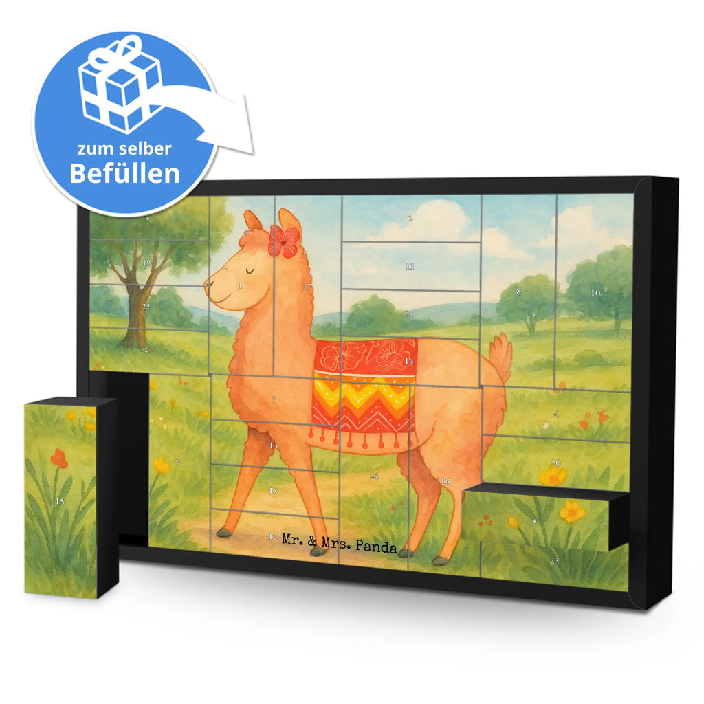 Fillable advent calendar alpaca Proud Design alpaca, animal, llama, pako, camel, Peru, favourite animal