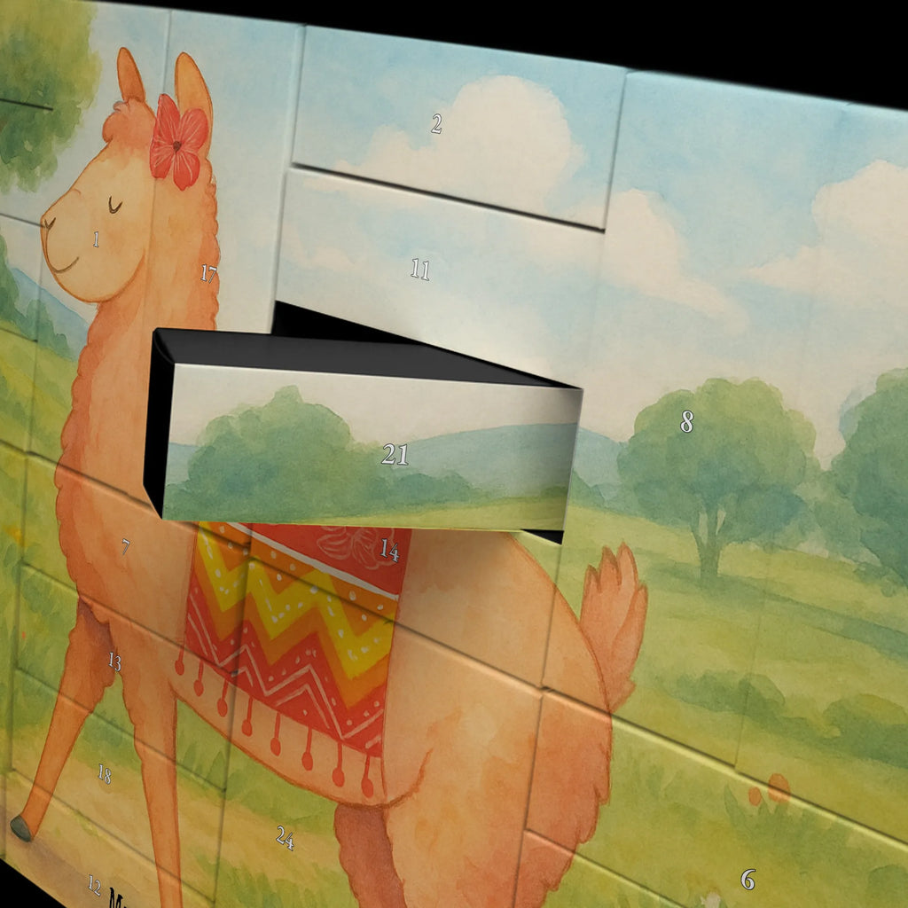 Fillable advent calendar alpaca Proud Design alpaca, animal, llama, pako, camel, Peru, favourite animal