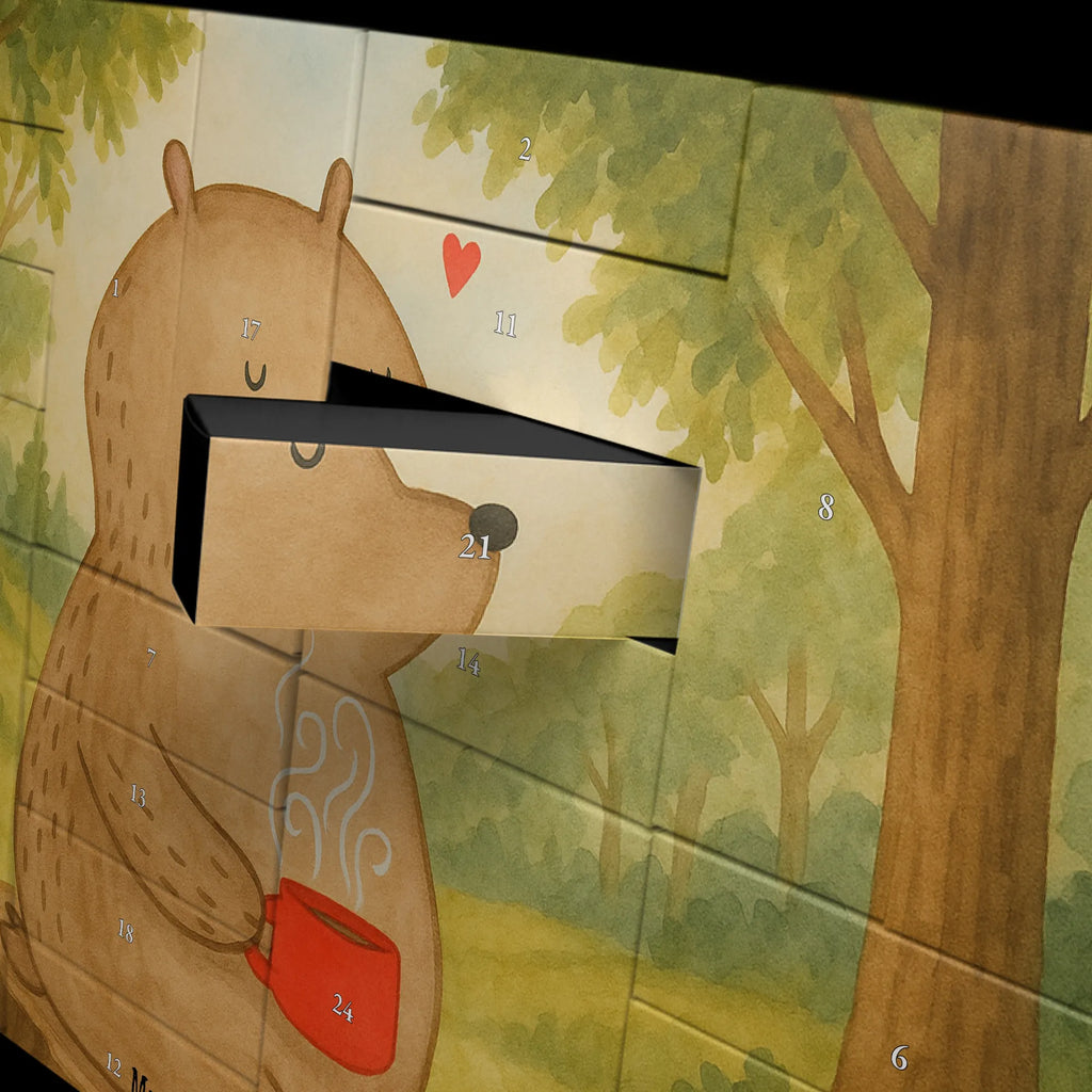 Fillable advent calendar bear Coffee Design Advent calendar men, Advent calendar 2020, self filling, Advent calendar women, Advent calendar, bear, teddy, teddy bear, cuddly toy, motivation, morning routine, good morning, coffee, save the world, bears, conquer the world