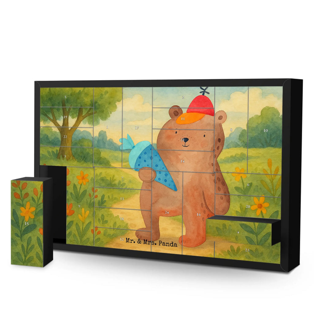 Fillable advent calendar bear School cone Design Advent calendar men, Advent calendar 2020, self filling, Advent calendar, Advent calendar women, bear, teddy, teddy bear, cuddly toy, Primary school, First day of school gift, Starting school, Bear motif, School gift, School enrolment gift, School bag