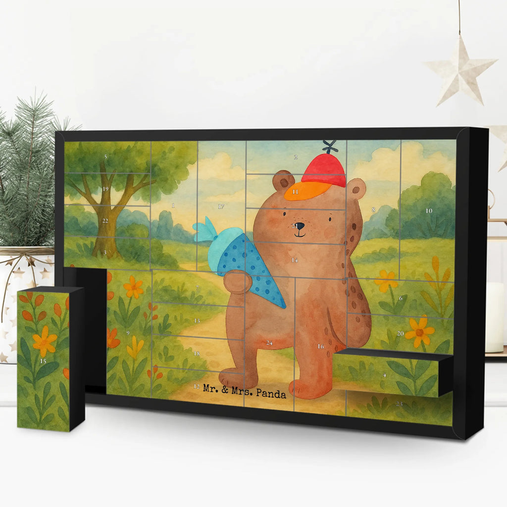 Fillable advent calendar bear School cone Design Advent calendar men, Advent calendar 2020, self filling, Advent calendar, Advent calendar women, bear, teddy, teddy bear, cuddly toy, Primary school, First day of school gift, Starting school, Bear motif, School gift, School enrolment gift, School bag