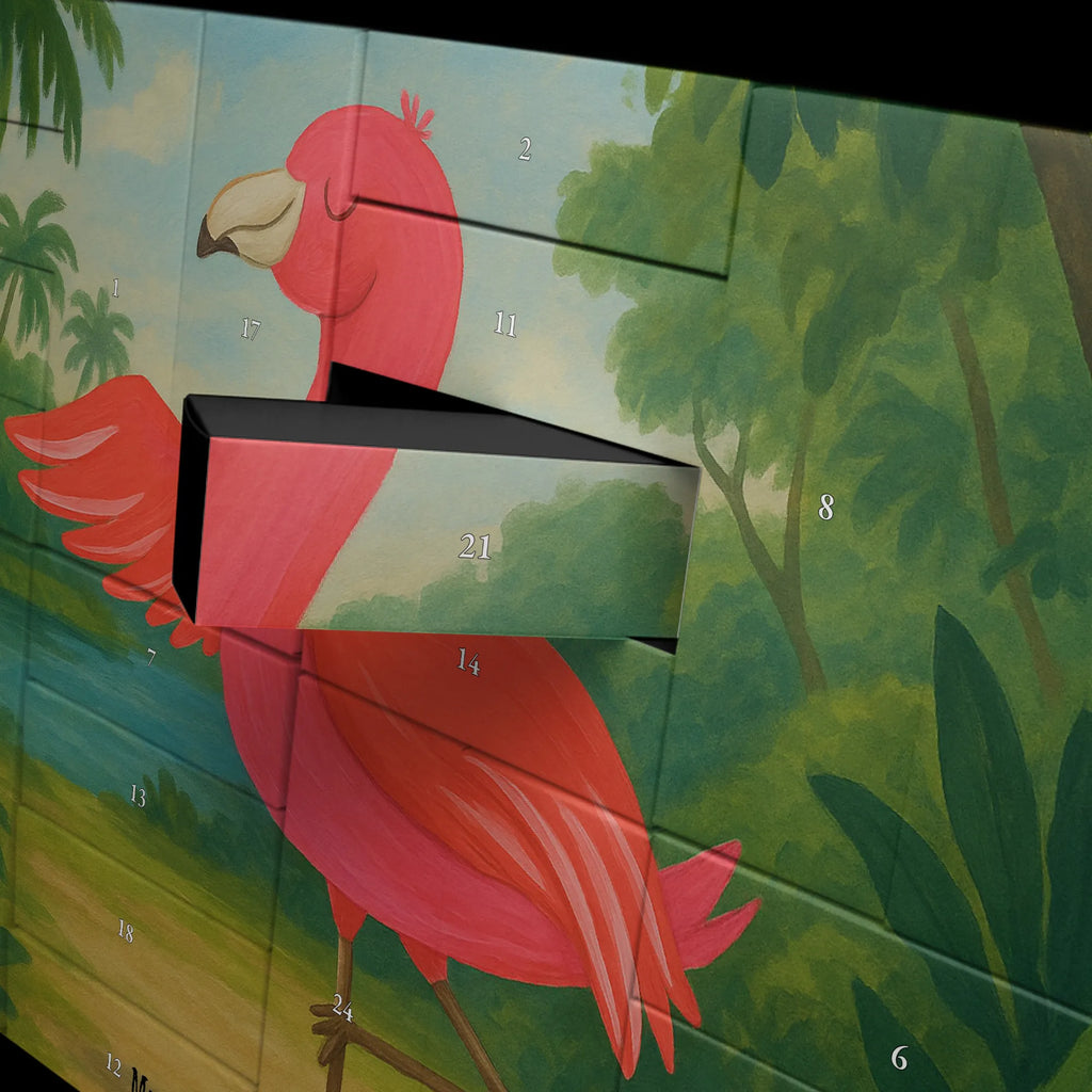 Fillable advent calendar flamingo yoga Design children, gifts, gift idea, funny sayings, pink bird, bird of paradise, red, flamingo decoration, gift pink, adults, flamingo fans, vacation, unusual gifts in pink, pink gifts, girls gifts, small gifts, Caribbean feeling, deep relaxation, agitation, relaxation, mindfulness, bird, anger, yoga exercise