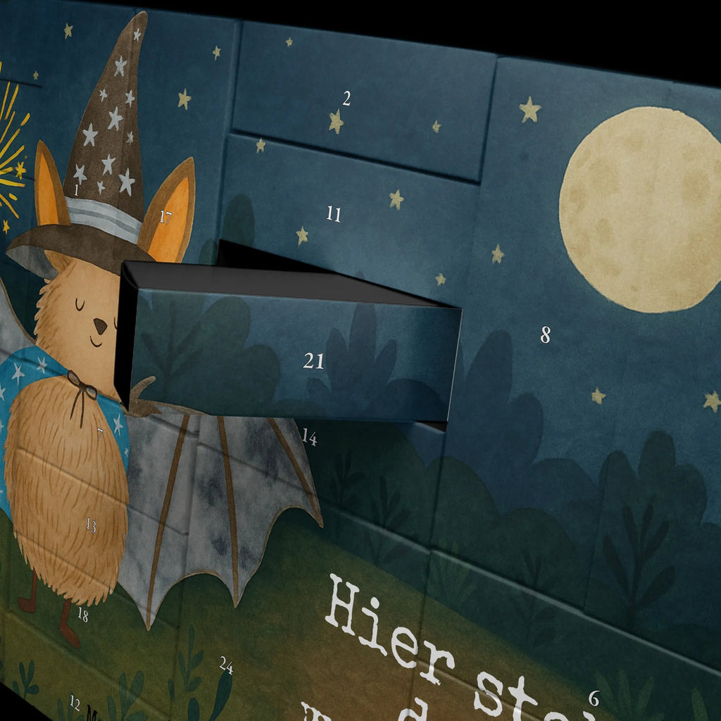 Personalisierter Befüllbarer Adventskalender Fledermaus Zauberer Design Adventskalender Zum Selbst Befüllen, Befüllbarer Adventskalender, Lustige Sprüche, Tiere, Tiermotive, Gute Laune, Fledermäuse, Zauberer, Frauen, Fledermaus, Magier, Reinsteigern