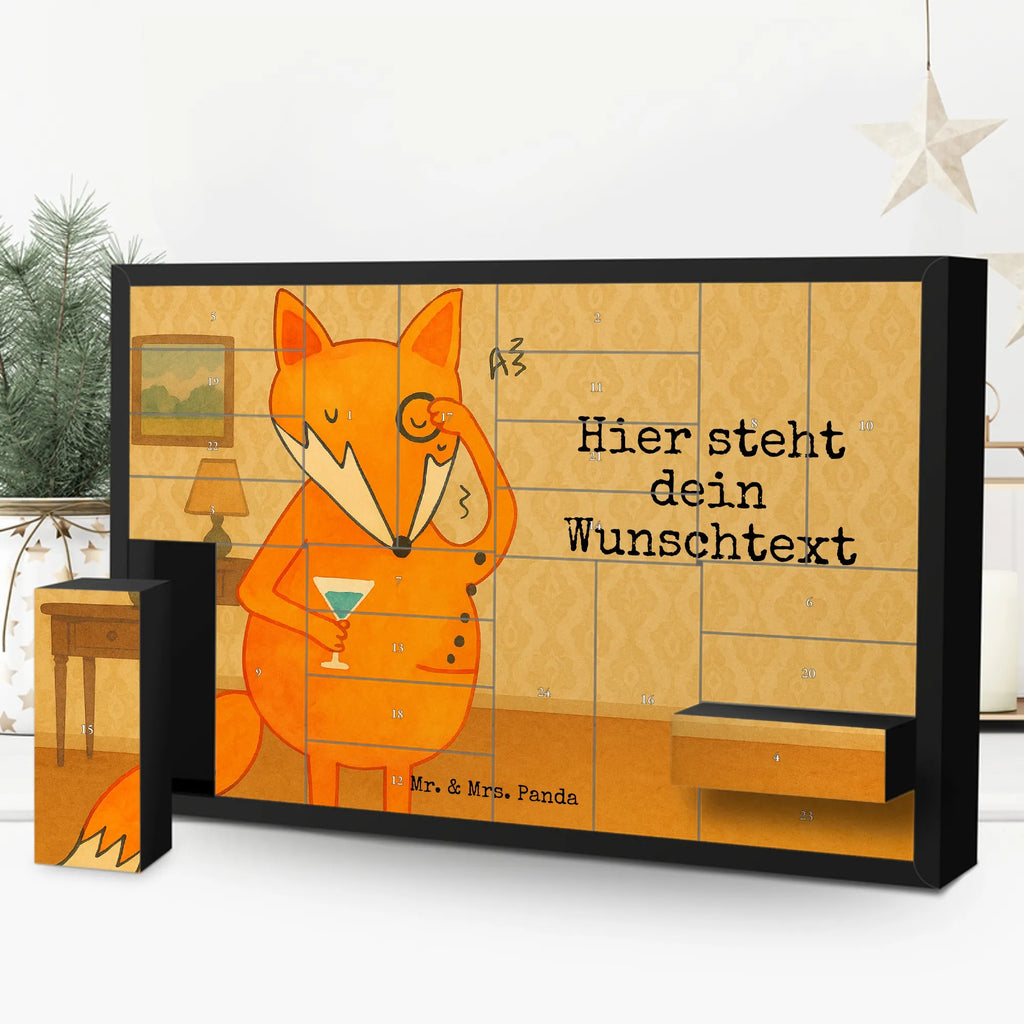 Personalisierter Befüllbarer Adventskalender Fuchs Lord Design Befüllbarer Adventskalender, Adventskalender Zum Selbst Befüllen, Fuchs, Füchse, Liebeskummer Geschenk, Motivation Spruch, Spruch Lustig, Tröstende Worte, Problemlösung