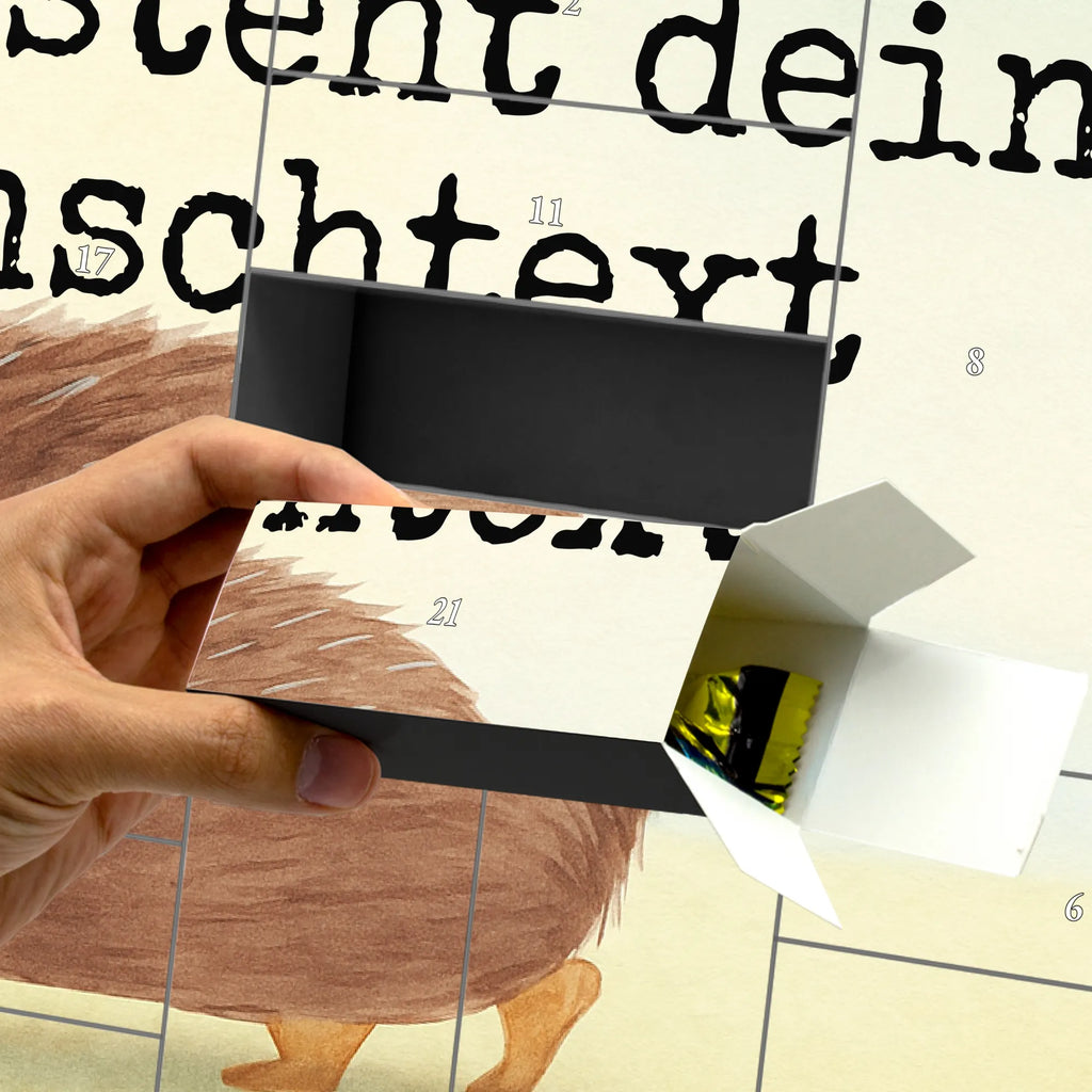 Personalisierter Befüllbarer Adventskalender Igel Herzen Design Befüllbarer Adventskalender, Adventskalender Zum Selbst Befüllen, Lustige Sprüche, Tiere, Tiermotive, Gute Laune, Vertrauen, Leben, Igel, Herz, Liebe, Kuss, Herzen