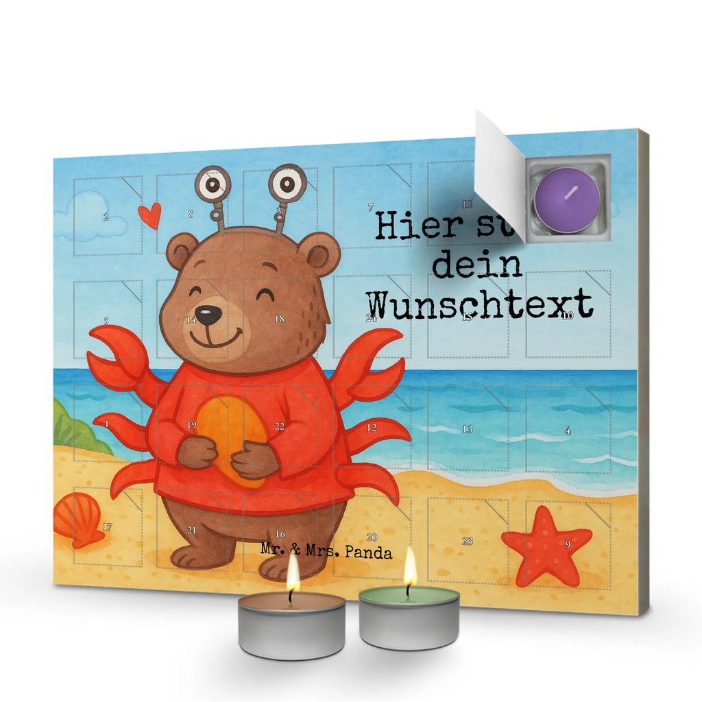 Personalisierter Duftkerzen Adventskalender Krebs Astrologie Design Personalisierter Duftkerzen Adventskalender, Sternzeichen, Tierkreiszeichen, Horoskop, Astrologie, Aszendent, Geschenk, Geburtstagsgeschenk, Krebs