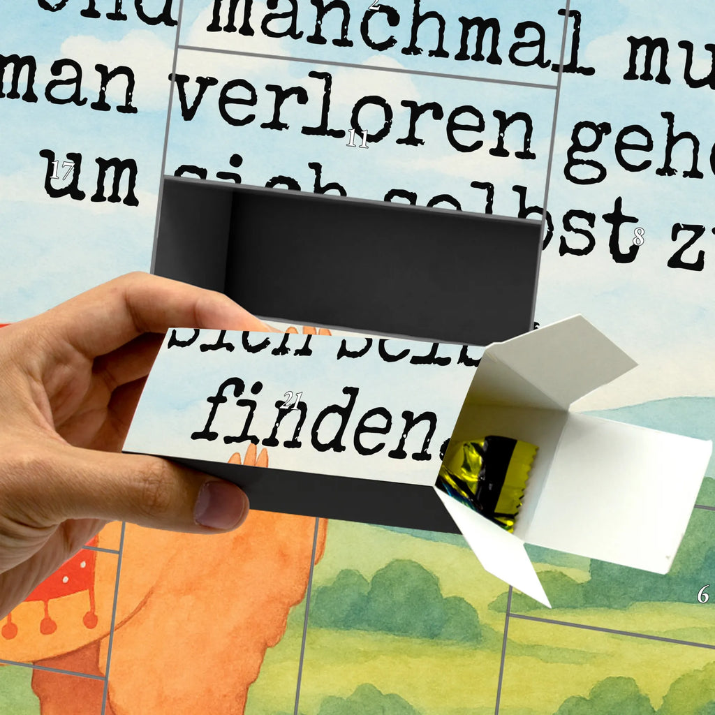 Fillable advent calendar alpaca Proud Design alpaca, animal, llama, pako, camel, Peru, favourite animal