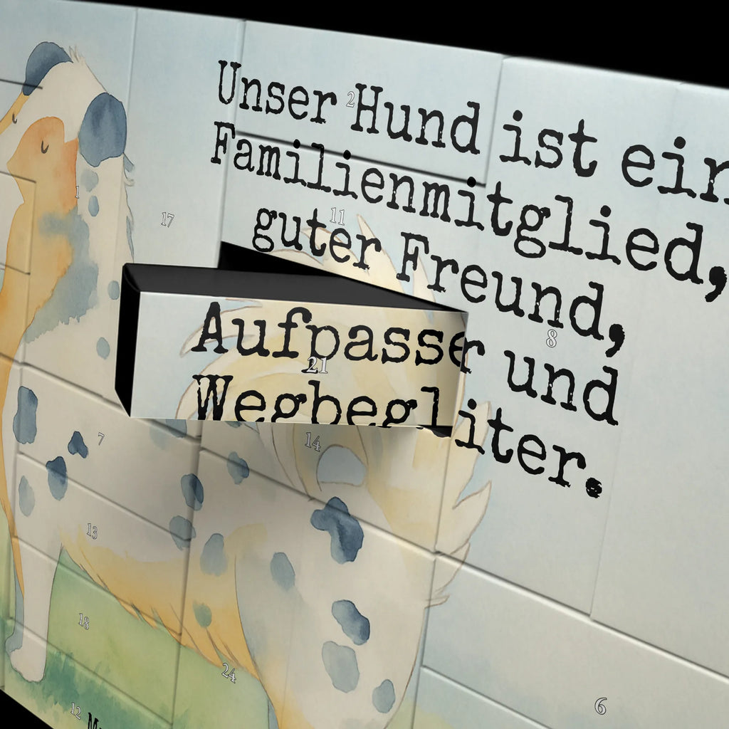 Fillable advent calendar Dog Australia Shepherd Design dog breed, mutt, hound, woof, dog mama, love dogs, love for dogs, dog decorative items, bag with dog print, funny gifts for dog owners, what do you give a dog lover, Christmas gifts for dogs, gifts for dogs, dog sayings, Dog love, Sayings, Australia Shepherd, Family dog, Saying