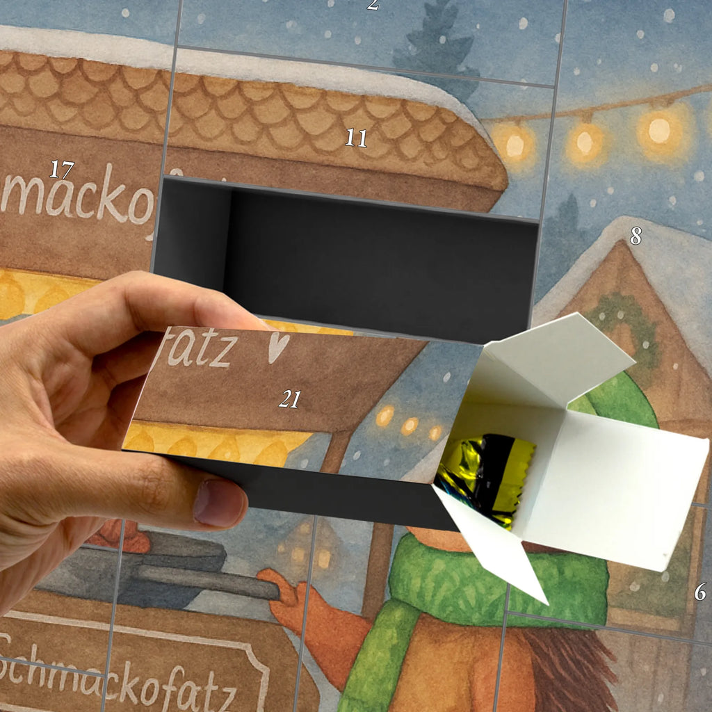 Fillable advent calendar hedgehog Chestnuts Design Advent calendar, self filling, Advent calendar 2020, Advent calendar women, Advent calendar men, Winter, Christmas, Christmas time, snow