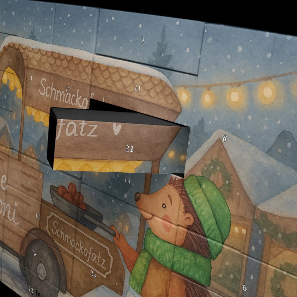 Fillable advent calendar hedgehog Chestnuts Design Advent calendar, self filling, Advent calendar 2020, Advent calendar women, Advent calendar men, Winter, Christmas, Christmas time, snow