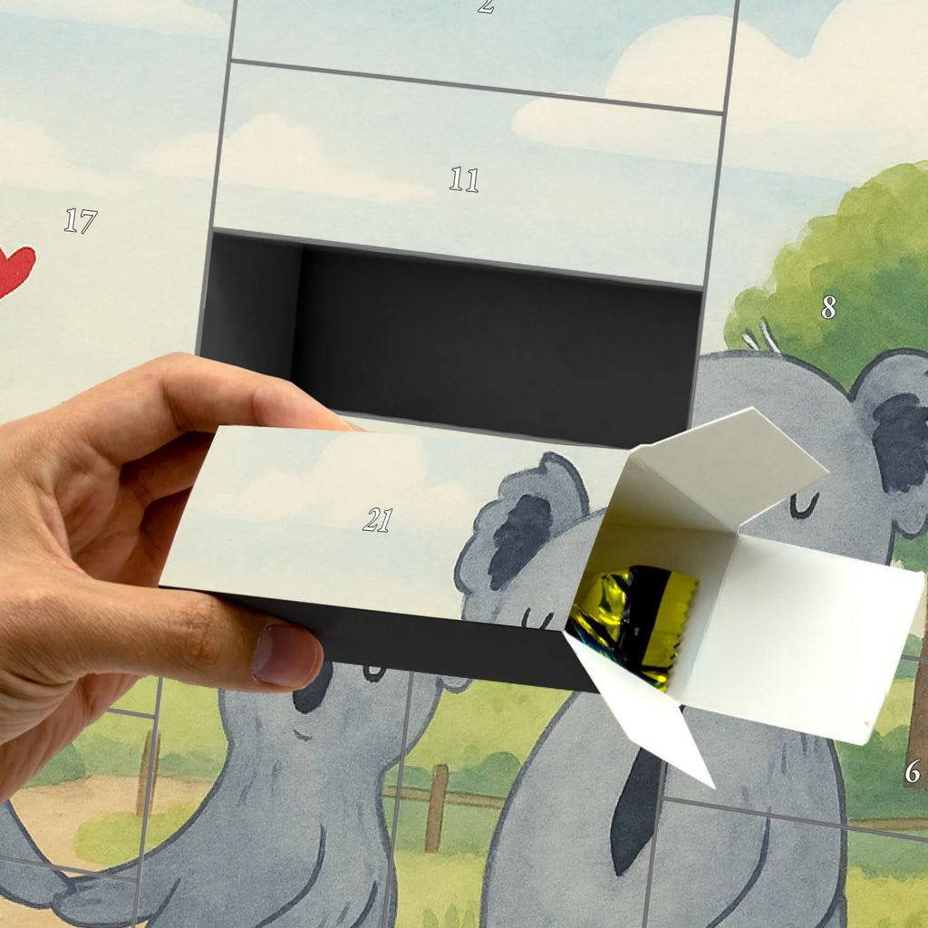 Fillable advent calendar Koala family with two kids Design Father's Day, Mother's Day, favourite family, koala bear, family time, best family, koala family, family life