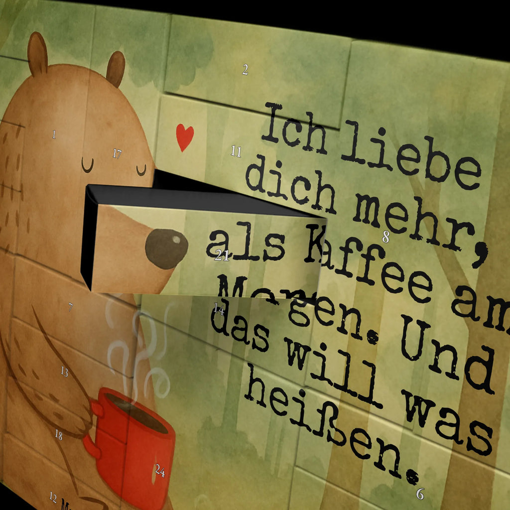 Fillable advent calendar bear morning coffee Design Loving, Two, Together, Marriage, Proposal of marriage, Love gift, gift for her, gift for him, anniversary gift, Valentine&#39;s Day Gift for Women Love Gift Anniversary Wedding Anniversary Party Favor Gift for Girlfriend Gift for Partner Boyfriend Gift Token of Love for Men for Husband