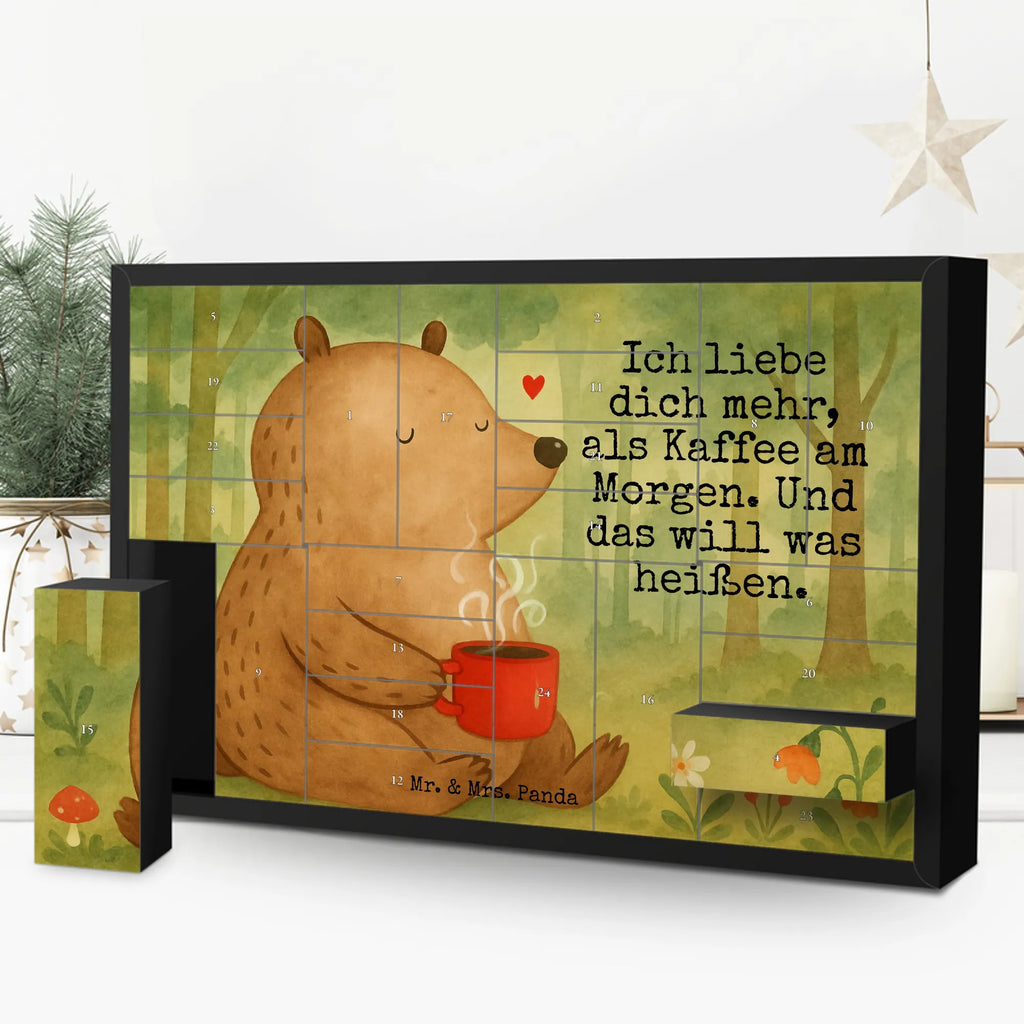 Fillable advent calendar bear morning coffee Design Loving, Two, Together, Marriage, Proposal of marriage, Love gift, gift for her, gift for him, anniversary gift, Valentine&#39;s Day Gift for Women Love Gift Anniversary Wedding Anniversary Party Favor Gift for Girlfriend Gift for Partner Boyfriend Gift Token of Love for Men for Husband