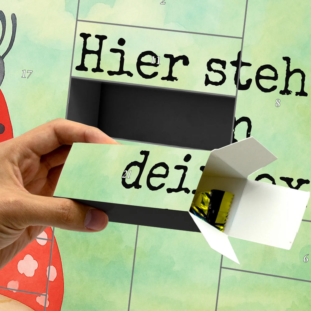 Personalisierter Befüllbarer Adventskalender Marienkäfer Fliegenpilz Design Adventskalender Zum Selbst Befüllen, Befüllbarer Adventskalender, Lustige Sprüche, Tiere, Tiermotive, Gute Laune, Fleigenpilzhaus, Haus, Wohnung, Zuhause, Marienkäfer, Fliegenpilz