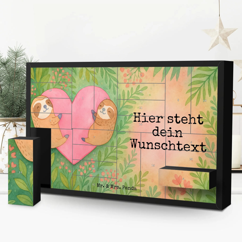Personalisierter Befüllbarer Adventskalender Faultiere Herz Design Befüllbarer Adventskalender, Adventskalender Zum Selbst Befüllen, Freundin, Freund, Liebe, Liebesgeschenk, Jahrestag, Verlobung, Partner, Ehemann, Ehefrau, Heiraten, Heiratsantrag, Hocheitstag, Valentinstag, Geschenk für Partner, Geschenk für Frauen, Mitbringsel, für Ehemann, für Männer, Geschenk für Freundin, Liebesbeweis, Hochzeitstag