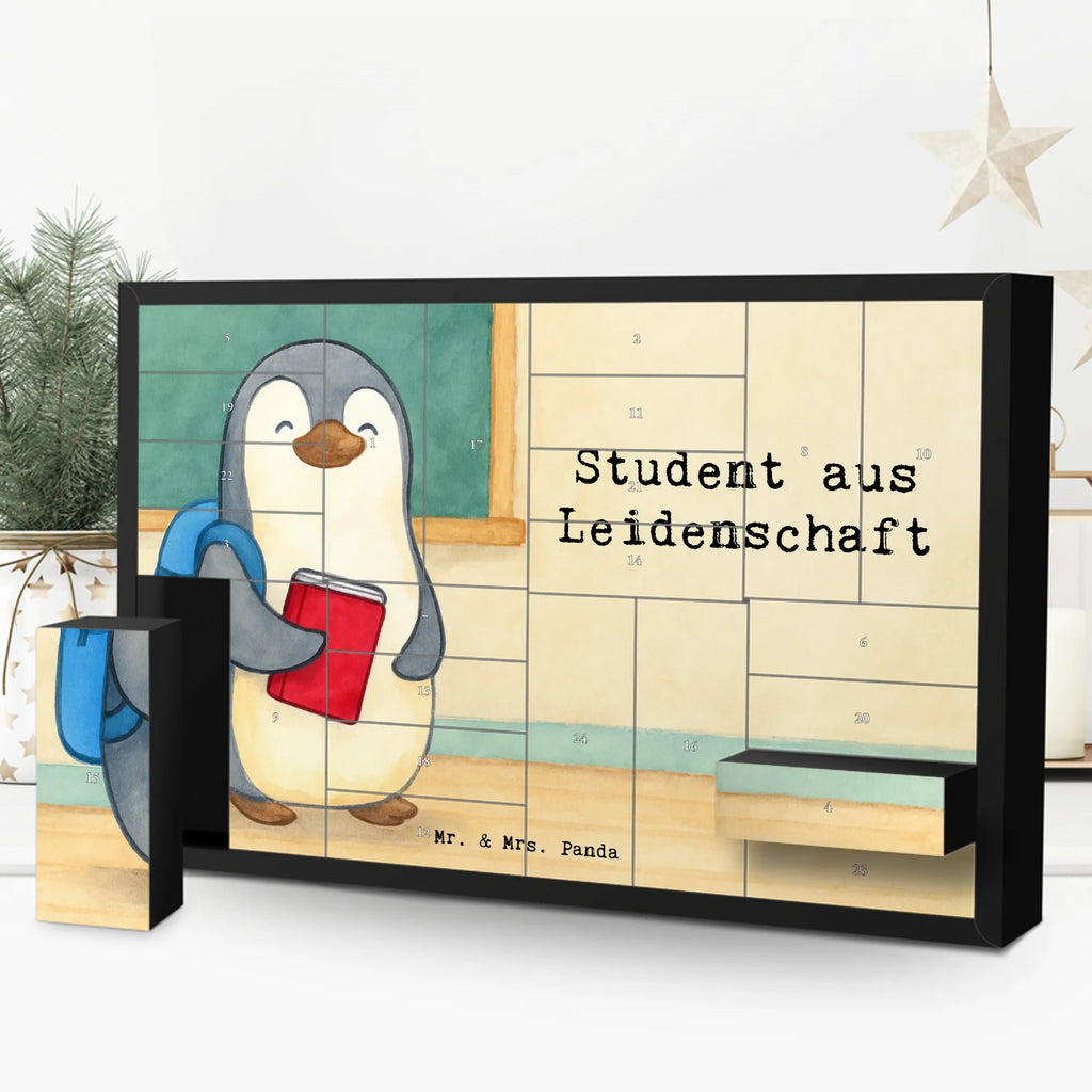 Fillable advent calendar Student Passion Design gift, sayings, gift idea, best, farewell gift, passing exam, anniversary, retirement, promotion, job start, profession