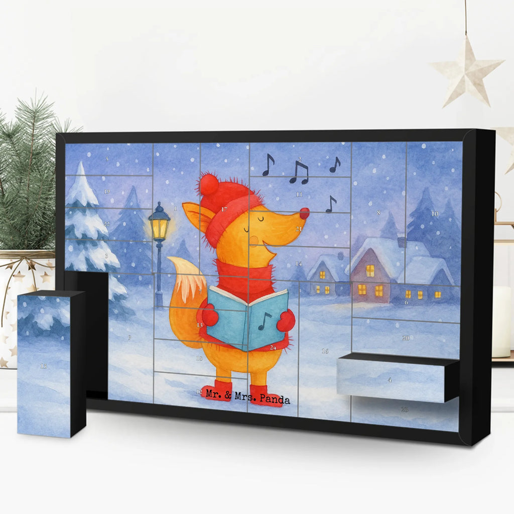 Fillable advent calendar Fox Singer Design Advent calendar 2020, self filling, Advent calendar men, Advent calendar women, Advent calendar, Winter, Christmas, Christmas time, snow