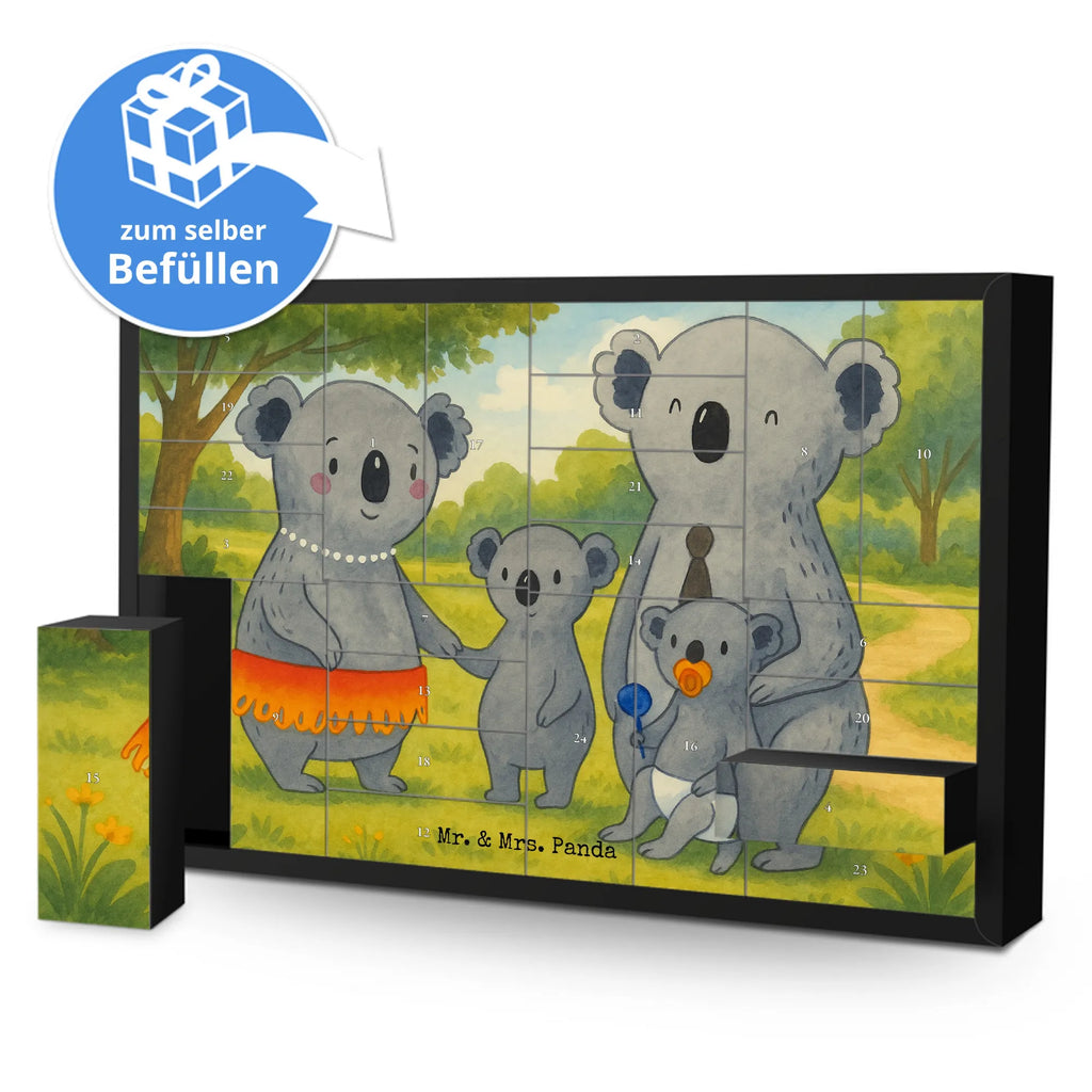 Fillable advent calendar Koala Family Design Advent calendar women, self filling, Advent calendar men, Advent calendar 2020, Advent calendar, Family, Father's Day, Mother's Day, brother, sister, Mom, Dad, family, children, mom, family life, siblings, koalas, dad, Koala