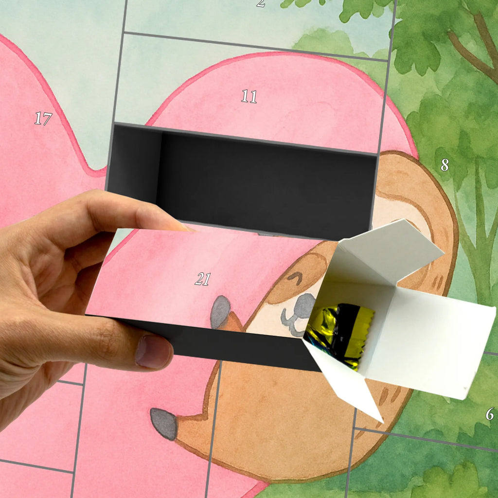 Fillable advent calendar sloths Heart Design Loving, Two, Together, Marriage, Proposal of marriage, Love gift, gift for her, gift for him, anniversary gift, Valentine&#39;s Day Gift for Women Love Gift Anniversary Wedding Anniversary Party Favor Gift for Girlfriend Gift for Partner Boyfriend Gift Token of Love for Men for Husband