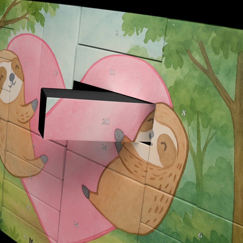 Fillable advent calendar sloths Heart Design Loving, Two, Together, Marriage, Proposal of marriage, Love gift, gift for her, gift for him, anniversary gift, Valentine&#39;s Day Gift for Women Love Gift Anniversary Wedding Anniversary Party Favor Gift for Girlfriend Gift for Partner Boyfriend Gift Token of Love for Men for Husband