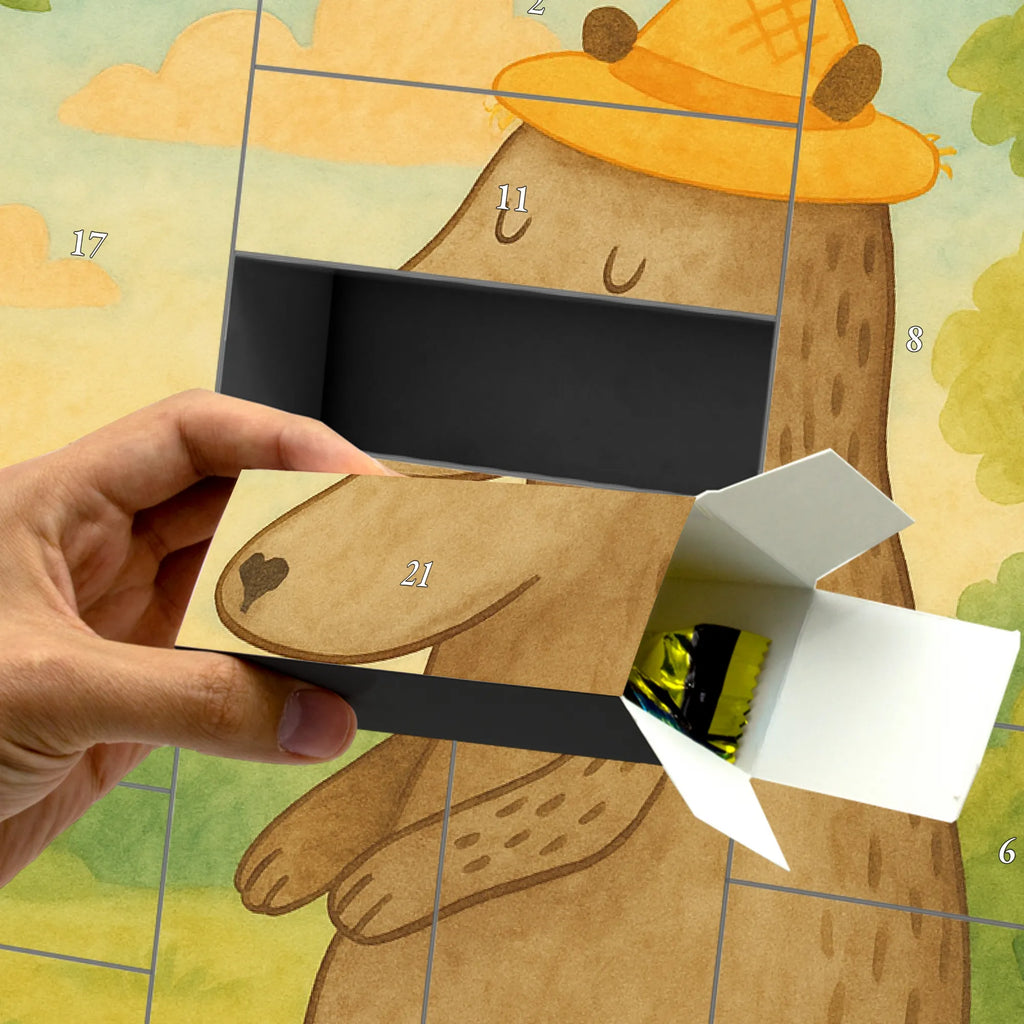 Fillable advent calendar Bears with hats Design Father's Day, Mother's Day, role model, child, father's day, father-son, favourite person, son, father, sons, children