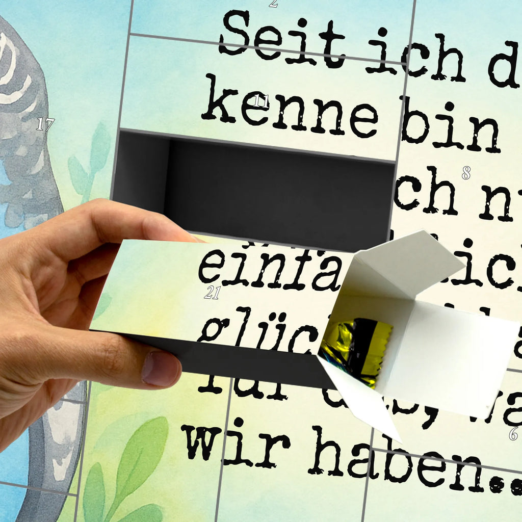 Fillable advent calendar Parakeets in love Design Advent calendar women, Advent calendar, self filling, Advent calendar 2020, Advent calendar men, Love, Loving, Two, Together, Marriage, Engagement, Proposal of marriage, Love gift, gift for her, gift for him, anniversary gift, birds, closeness, love, cuddling, budgie, trust