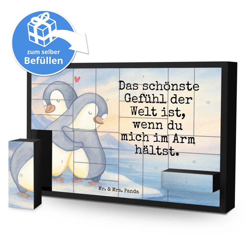 Fillable advent calendar penguins Cuddle Design Loving, Two, Together, Marriage, Proposal of marriage, Love gift, gift for her, gift for him, anniversary gift, Valentine&#39;s Day Gift for Women Love Gift Anniversary Wedding Anniversary Party Favor Gift for Girlfriend Gift for Partner Boyfriend Gift Token of Love for Men for Husband