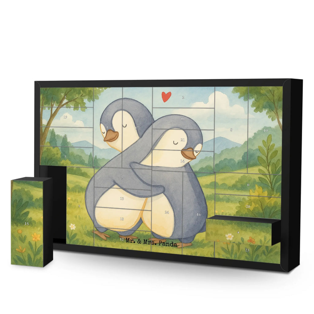 Fillable advent calendar penguins Cuddle Design Loving, Two, Together, Marriage, Proposal of marriage, Love gift, gift for her, gift for him, anniversary gift, Valentine&#39;s Day Gift for Women Love Gift Anniversary Wedding Anniversary Party Favor Gift for Girlfriend Gift for Partner Boyfriend Gift Token of Love for Men for Husband