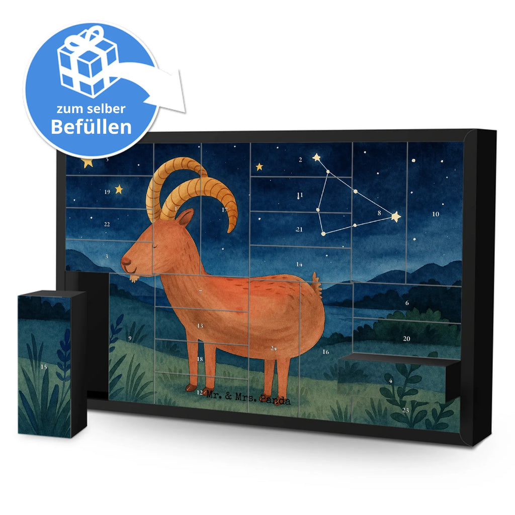 Fillable advent calendar Star sign Capricorn Design self filling, Advent calendar women, Advent calendar 2020, Advent calendar, Advent calendar men, constellations, birthdays, astrology, zodiac, date of birth, month of birth, Gift December, Gift January, Capricorn star sign, Birthday January, Capricorn gift, Goat, Birthday December, Capricorn