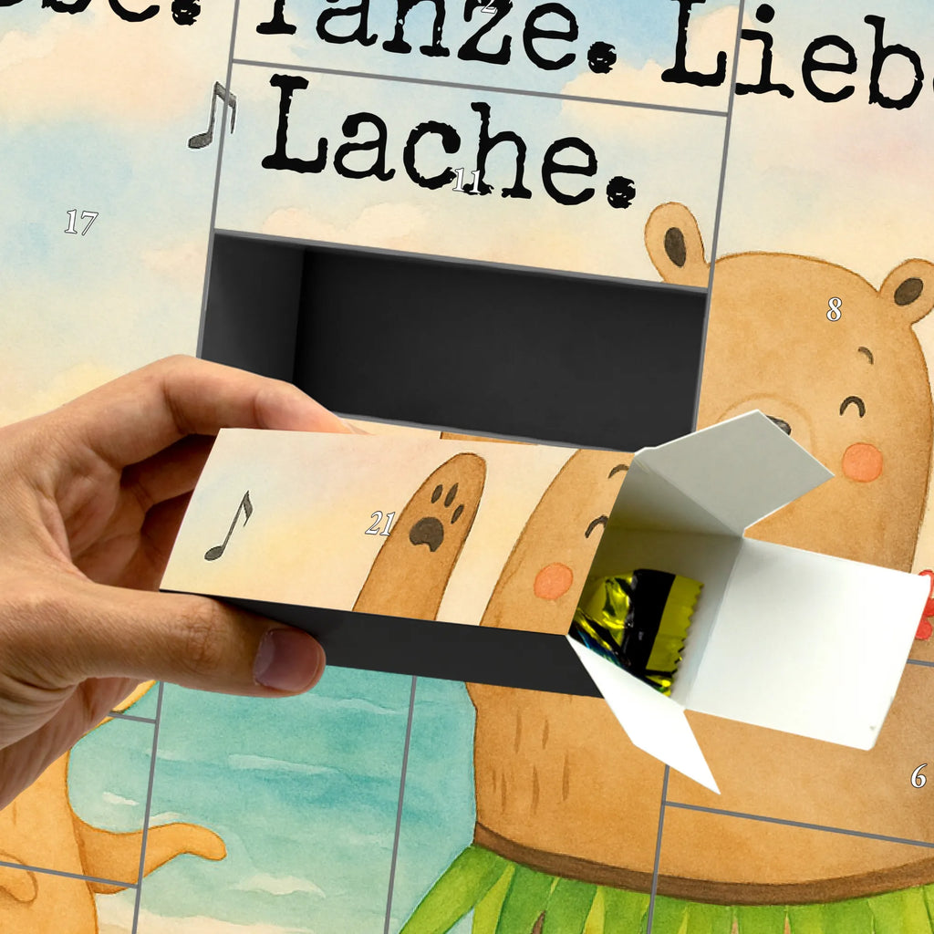 Fillable advent calendar forest animals Aloha Design card, gift ideas, gifts, small animals, cute, cute animal motives, hand drawn, funny sayings, good mood, special gifts, animal lover, rabbit, forest, forest animals, music, laughter, dancing